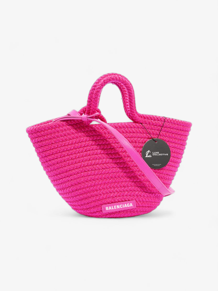 Balenciaga Ibiza Fuchsia Nylon Small Image 9