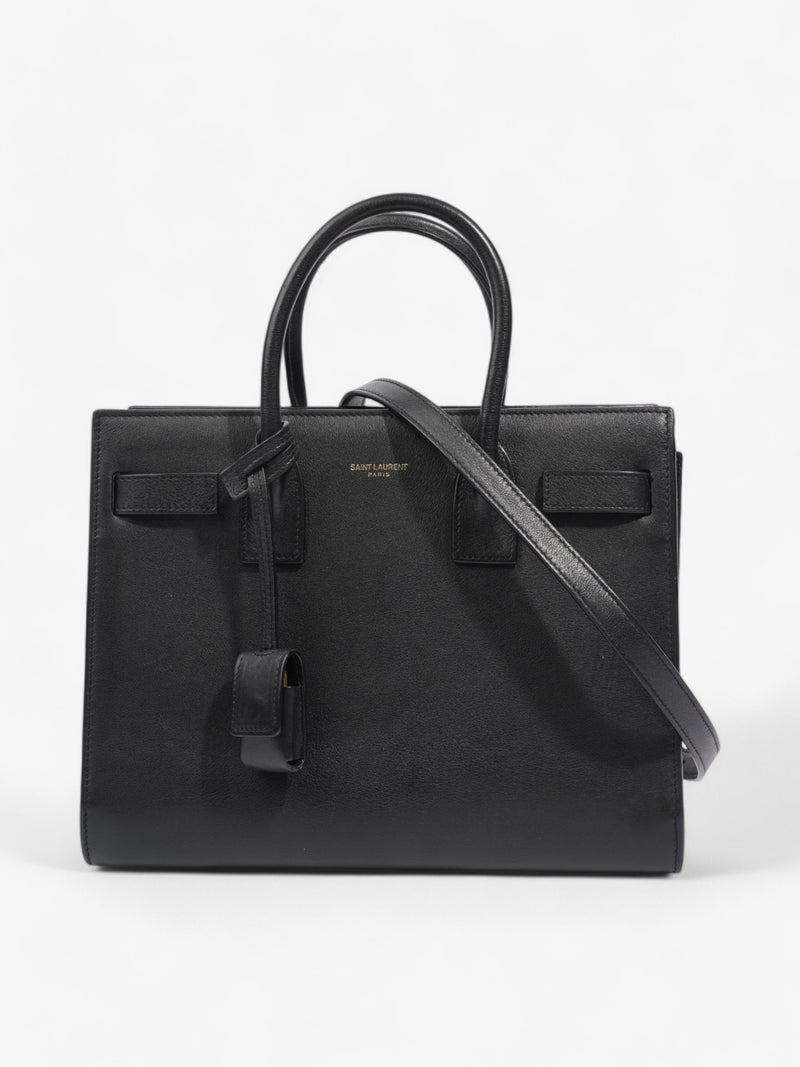  Saint Laurent Sac De Jour Black Leather Baby