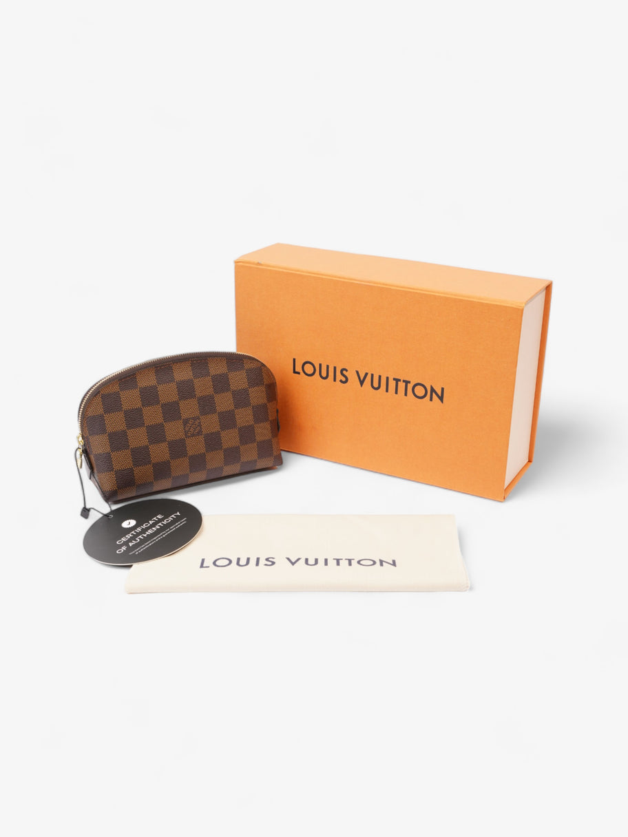 Louis Vuitton Cosmetic Pouch Damier Ebene Canvas PM Image 8