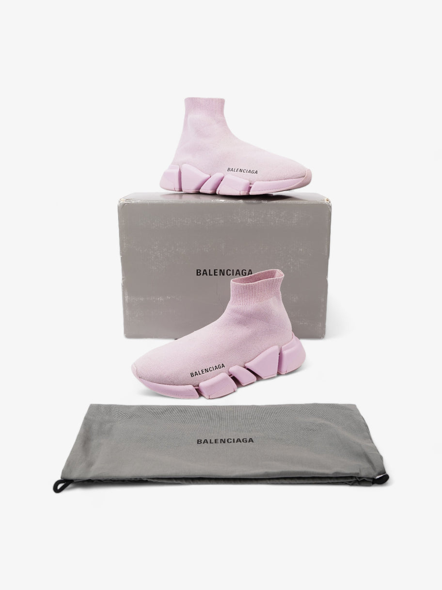 Balenciaga Speed 2.0 Pale Pink Cotton EU 37 UK 4 Image 11