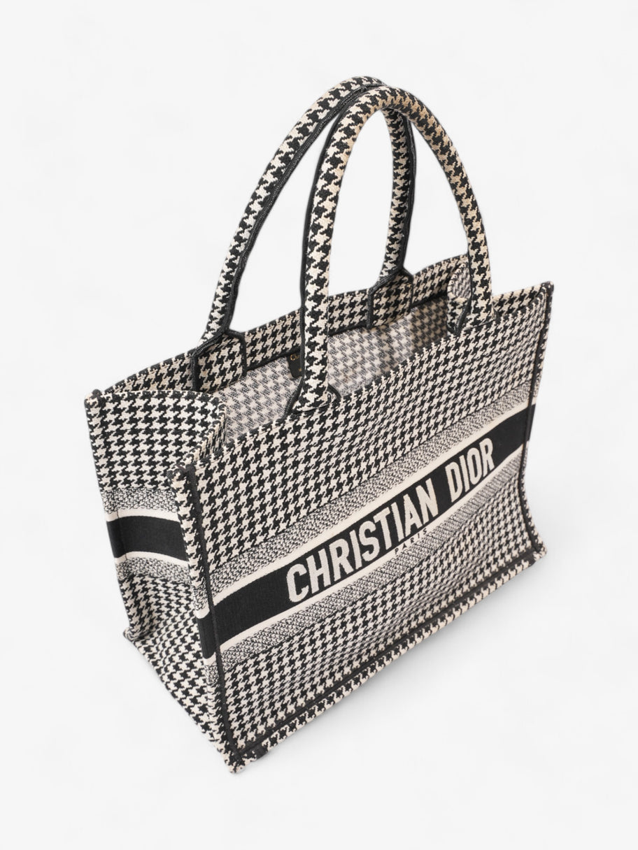 Christian dior black and white tote bag sale