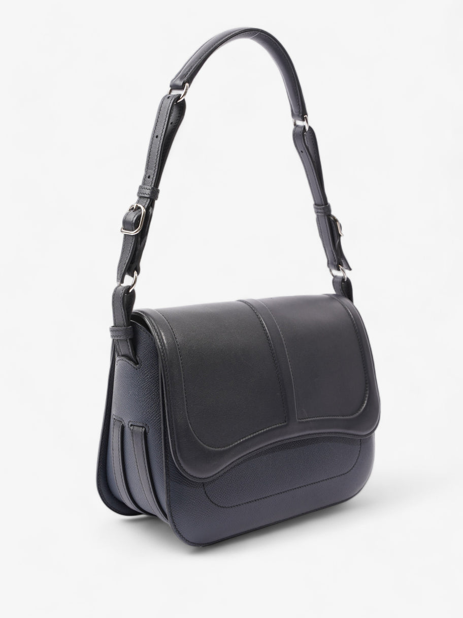 Harnais Bag  Navy Calfskin Leather Image 7