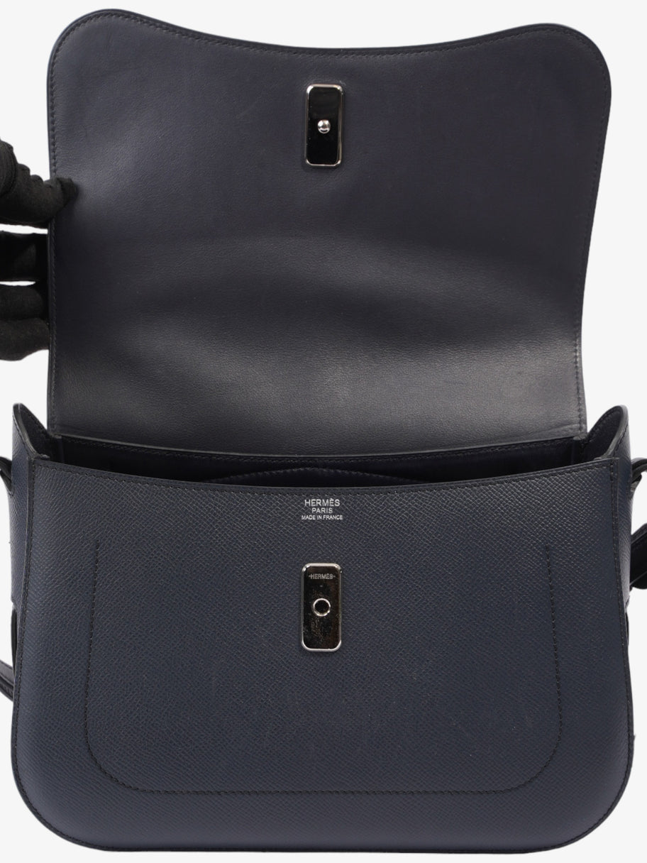 Harnais Bag  Navy Calfskin Leather Image 8