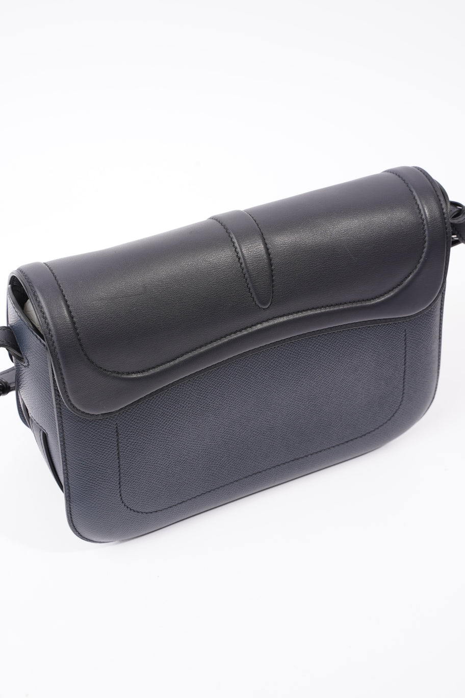 Harnais Bag  Navy Calfskin Leather Image 10