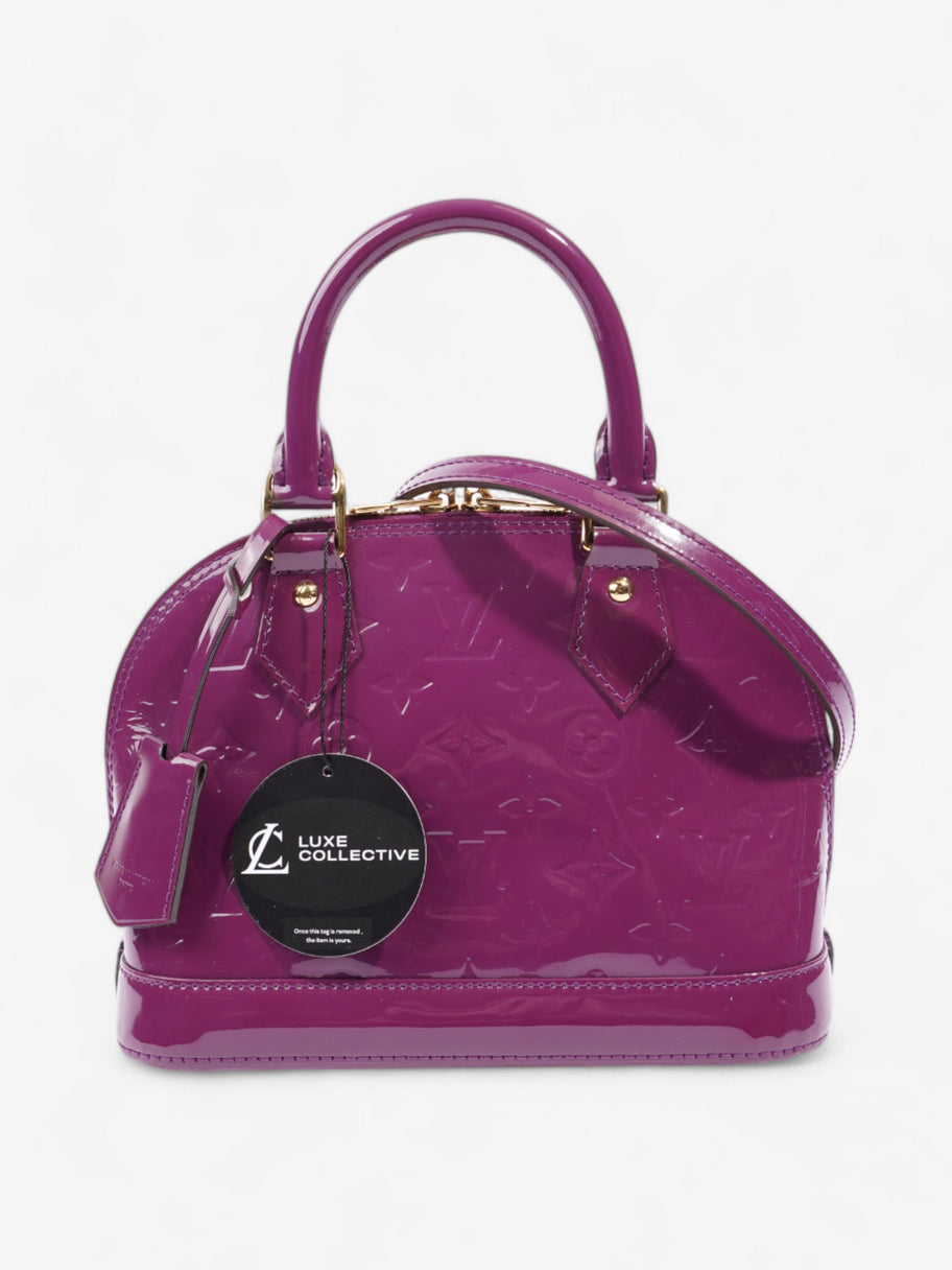 Louis Vuitton Alma Amethyste Vernis Leather BB Image 8