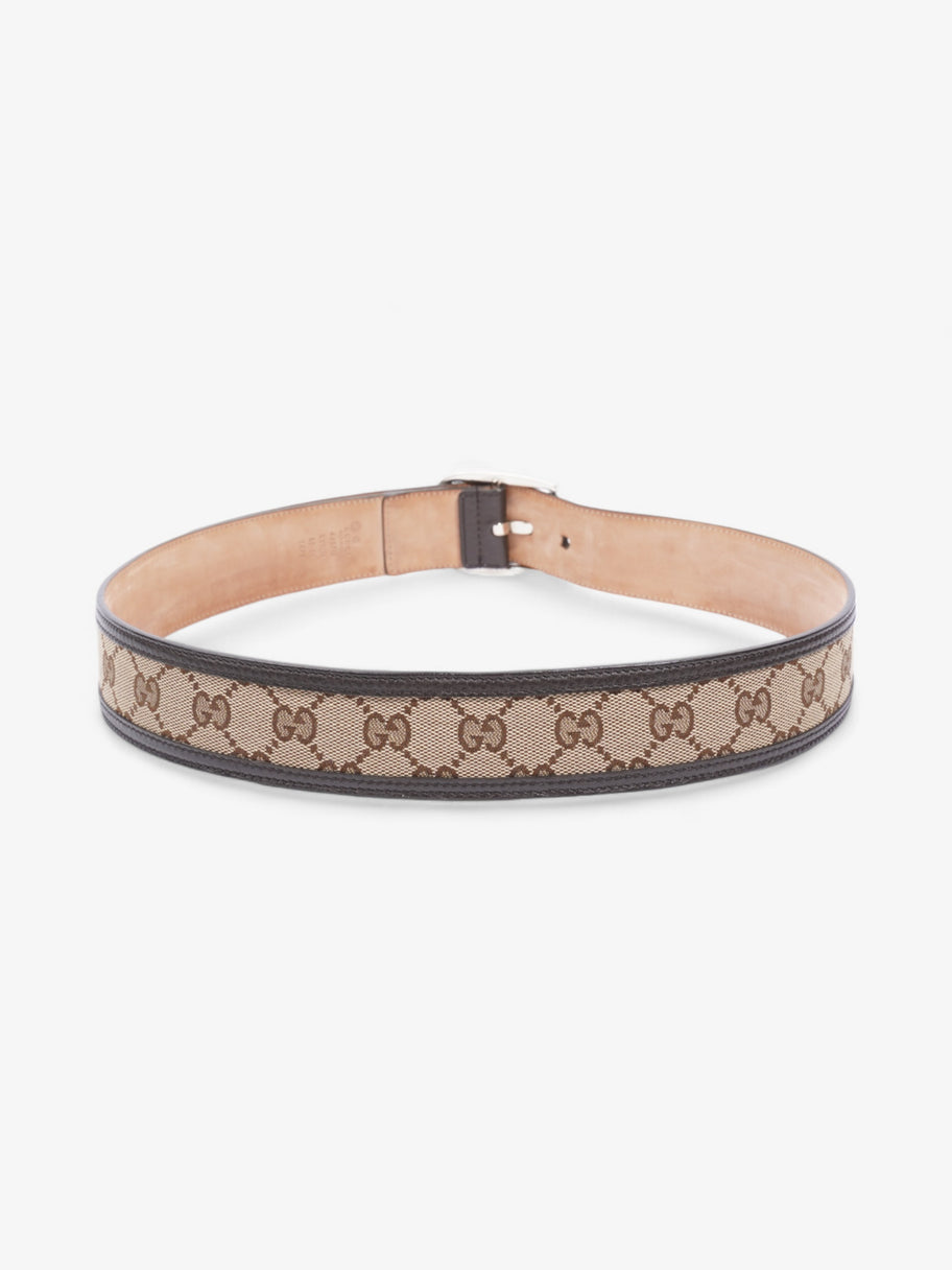 Gucci GG Belt GG Supreme / Brown / Beige Canvas 85cm / 34