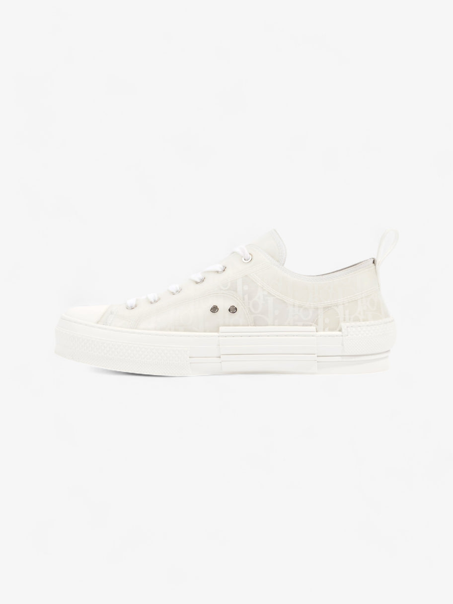 Christian Dior B23 Low Top Sneaker White Canvas EU 44 UK 10 Image 3