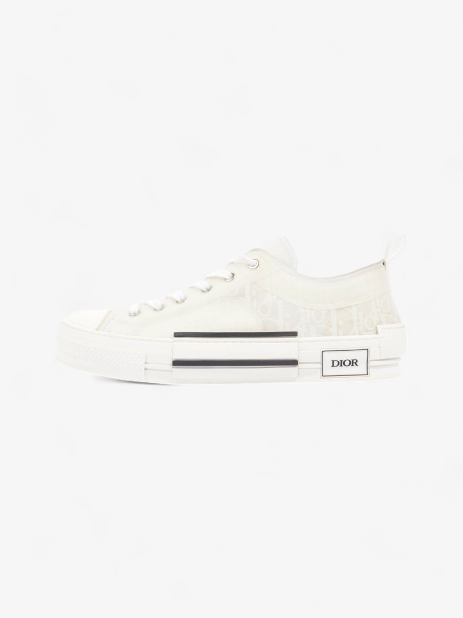 Christian Dior B23 Low Top Sneaker White Canvas EU 44 UK 10 Image 5