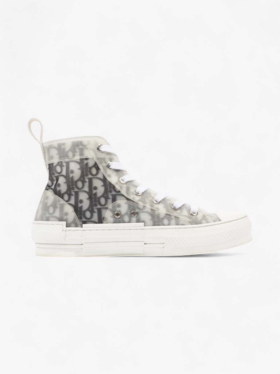 Christian Dior B23 High-tops Grey Oblique  / White Mesh EU 38 UK 5 Image 4