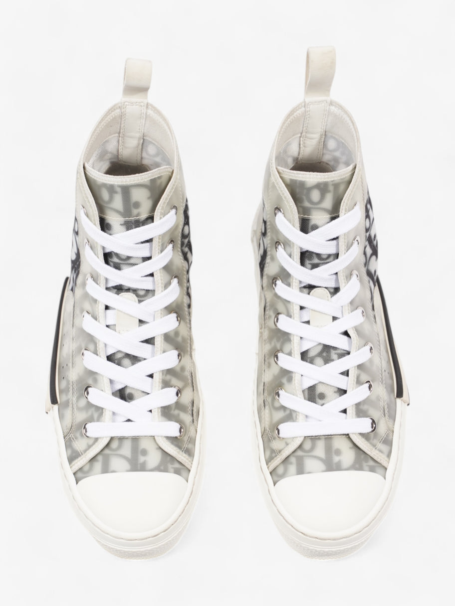 Christian Dior B23 High-tops Grey Oblique  / White Mesh EU 38 UK 5 Image 8