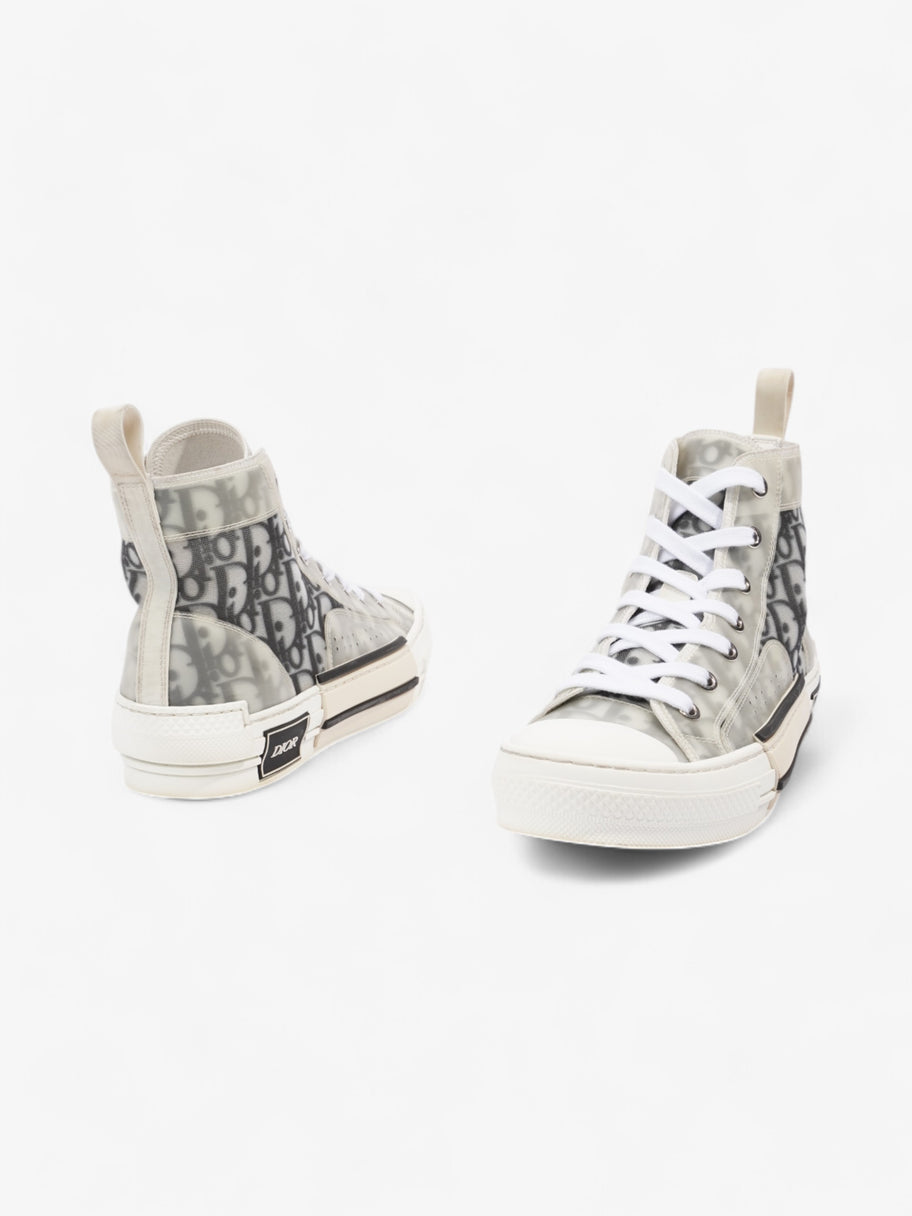 Christian Dior B23 High-tops Grey Oblique  / White Mesh EU 38 UK 5 Image 9