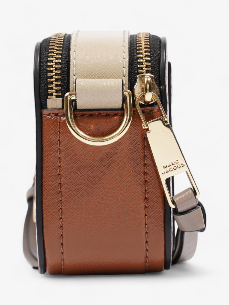 Marc Jacobs The Snapshot Bag Taupe / Brown Leather Image 3