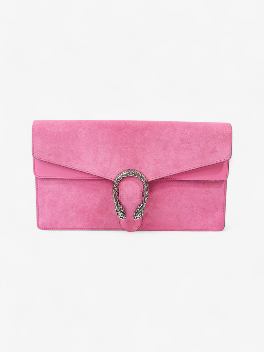 Gucci Dionysus Clutch Pink Suede Luxe Collective