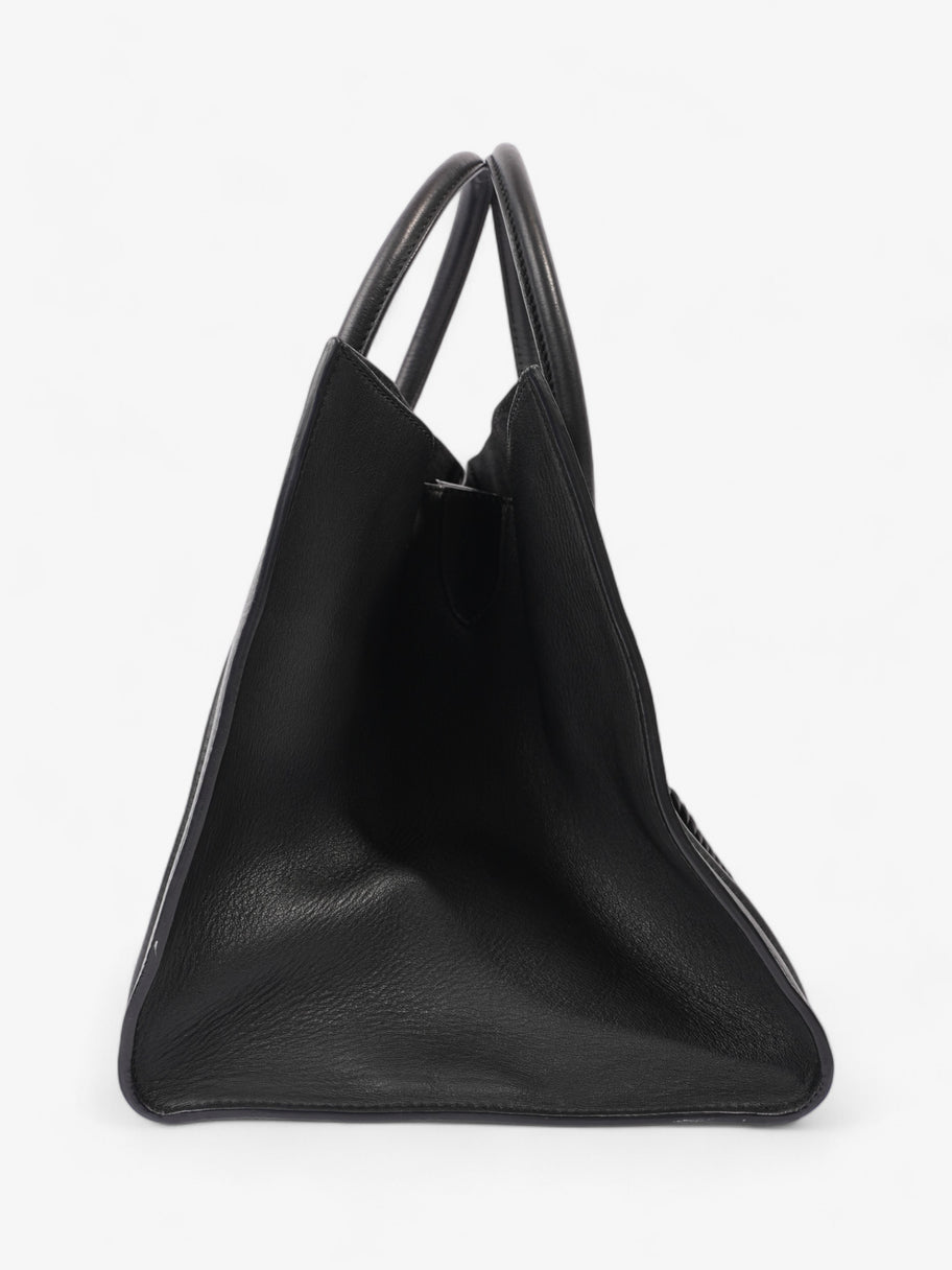 Celine Phantom Luggage Tote Black Leather Image 6