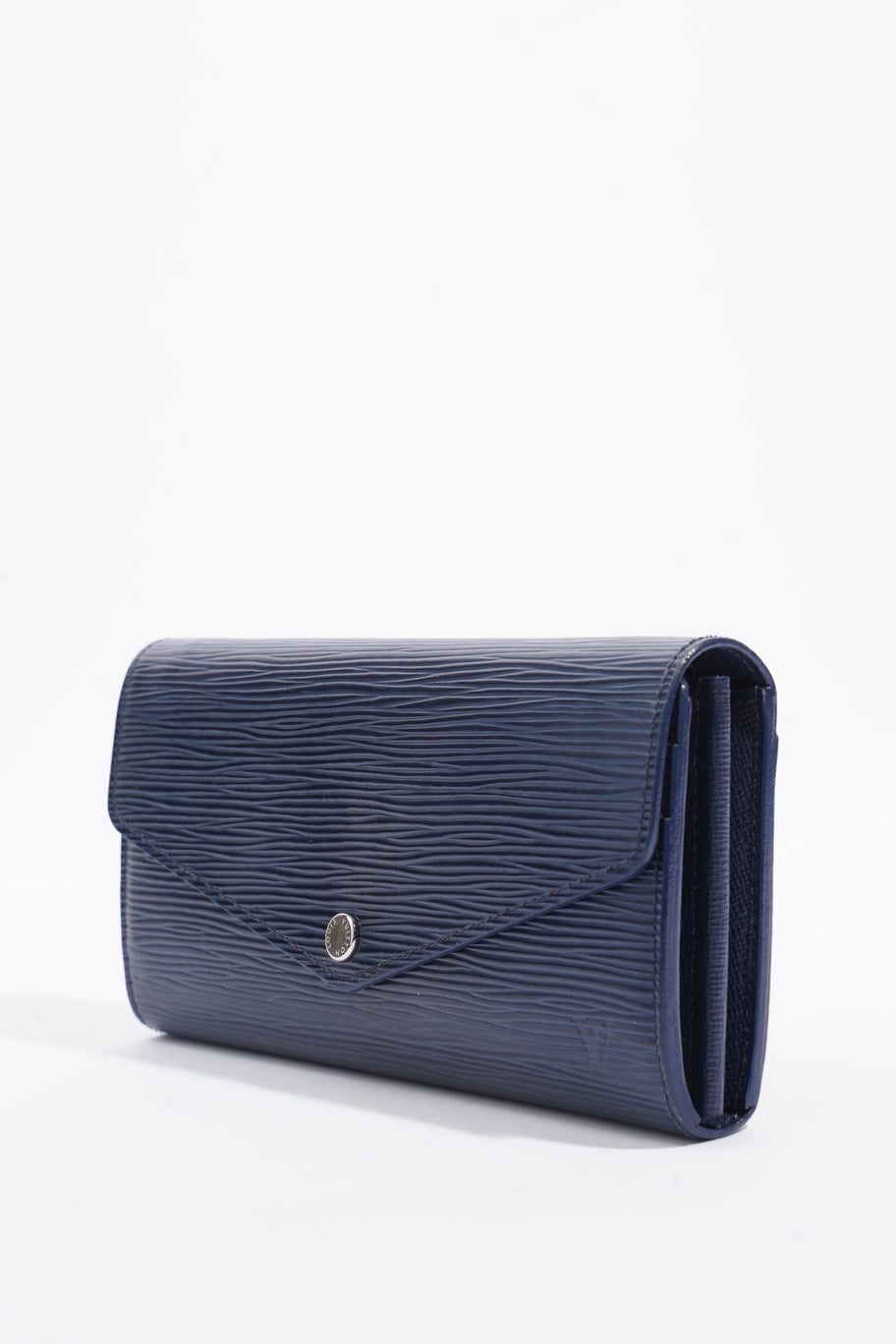 Epi Portefeuille Sarah Navy Epi Leather Image 13