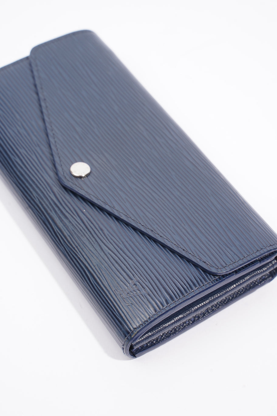 Epi Portefeuille Sarah Navy Epi Leather Image 14