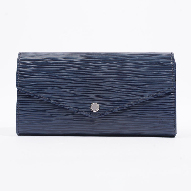  Epi Portefeuille Sarah Navy Epi Leather