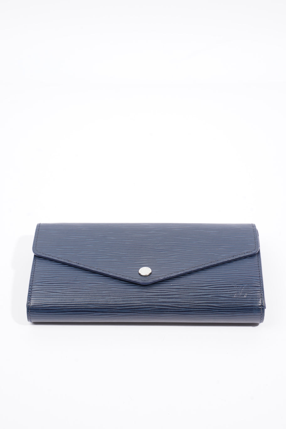 Epi Portefeuille Sarah Navy Epi Leather Image 6