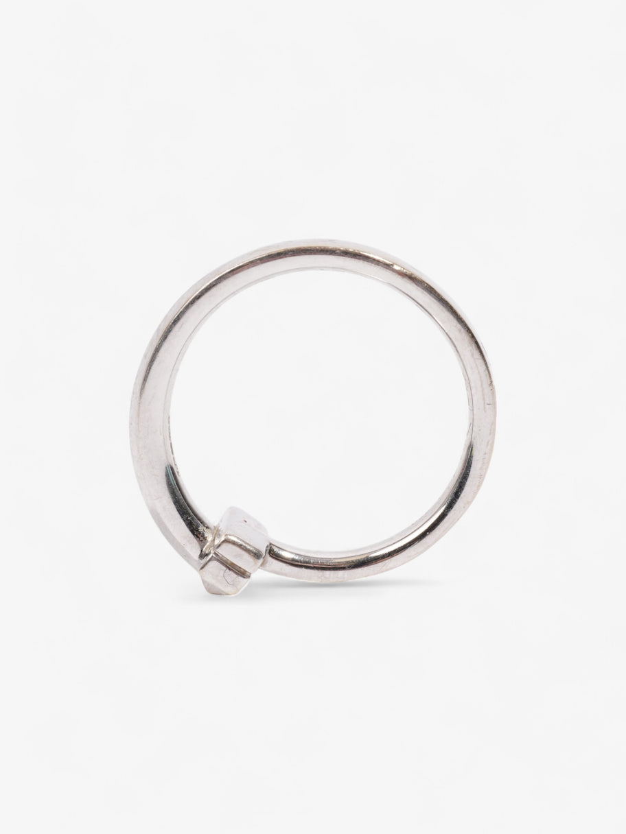 Tiffany and Co T1 Ring Silver White Gold 6 Image 4