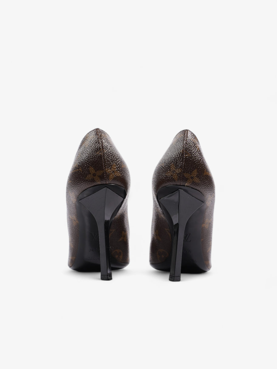 Monogram Fetish Heels 90 Brown Monogram / Black Leather EU 36.5 UK 3.5 Image 6