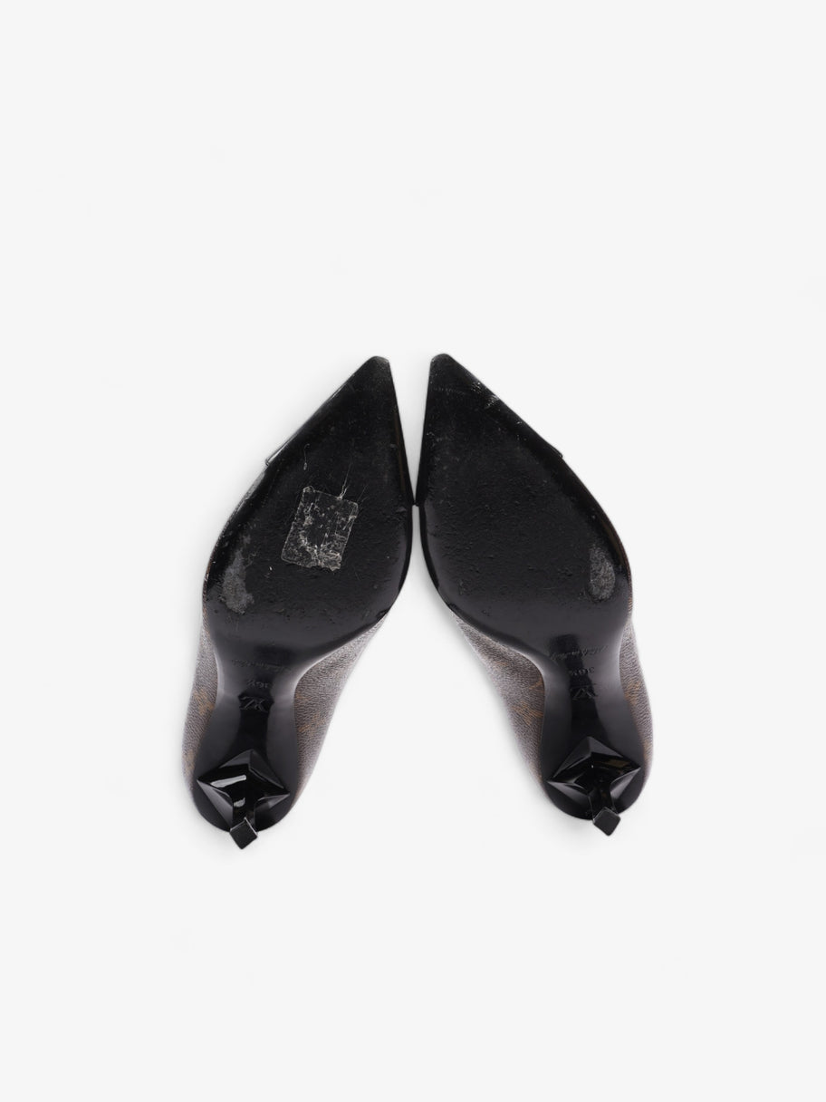 Monogram Fetish Heels 90 Brown Monogram / Black Leather EU 36.5 UK 3.5 Image 7