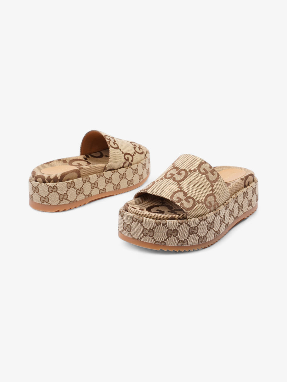 Gucci Angelina Camel And Ebony GG Supreme Canvas EU 38 UK 5 Image 9