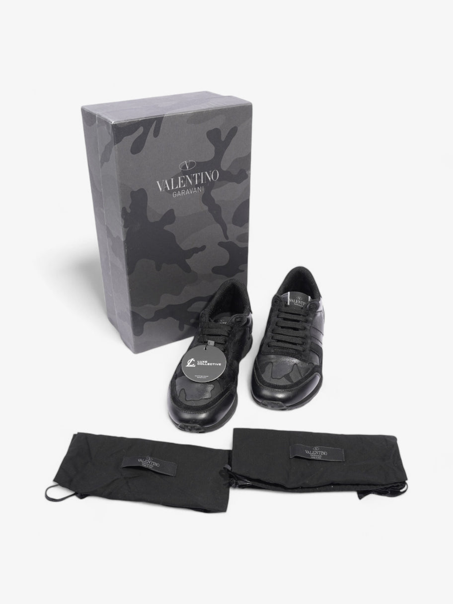 Valentino Rockrunner Sneakers Black Leather EU 39 UK 6 Image 9