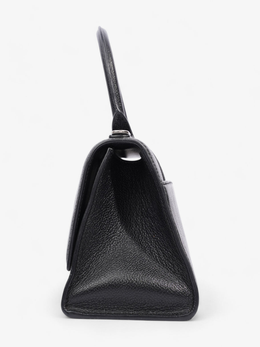 Balenciaga Hourglass Black Grained Leather Small Image 3