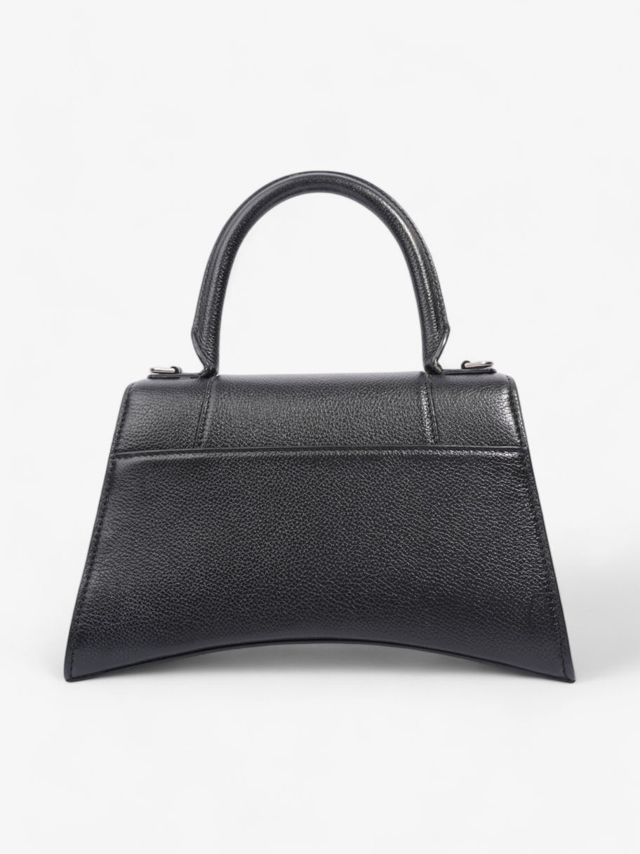 Balenciaga Hourglass Black Grained Leather Small Image 4