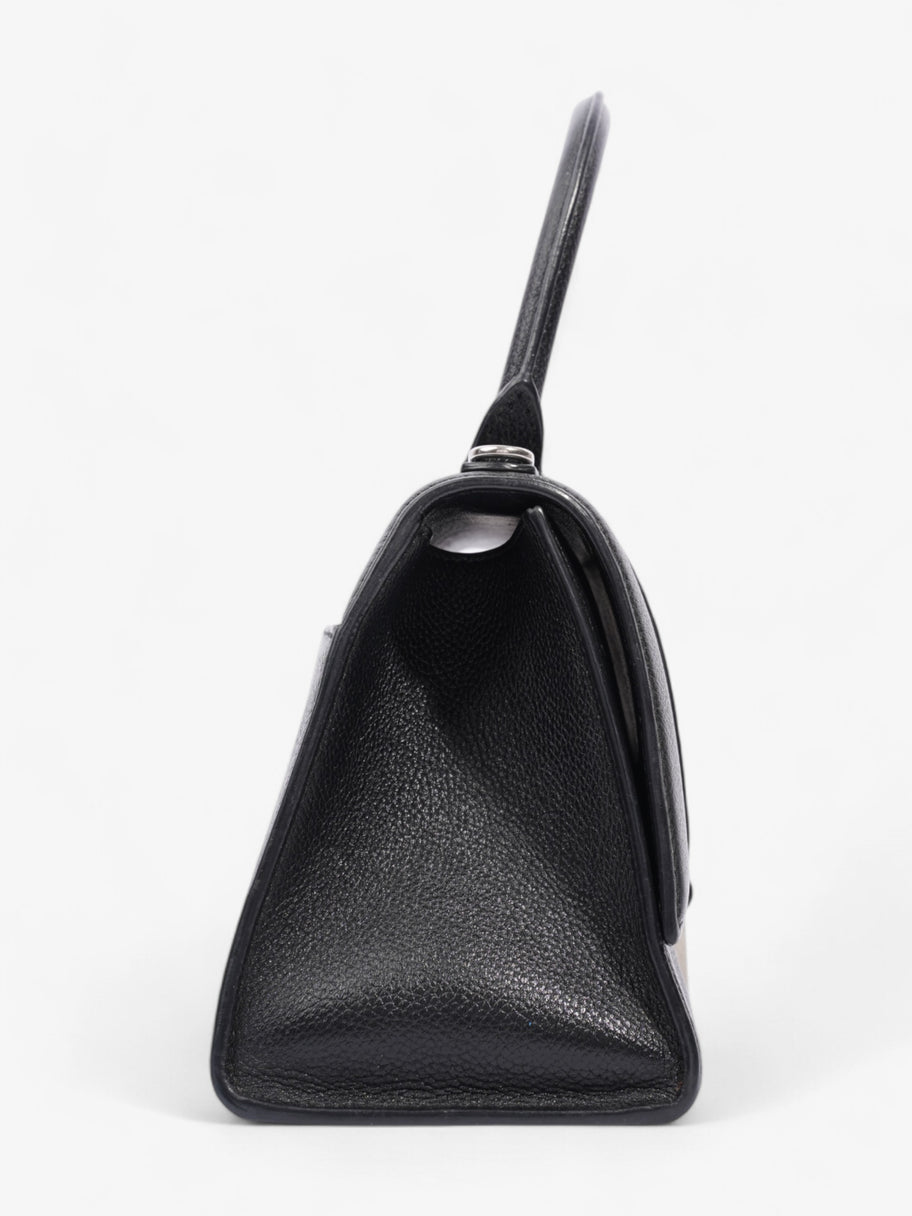 Balenciaga Hourglass Black Grained Leather Small Image 5