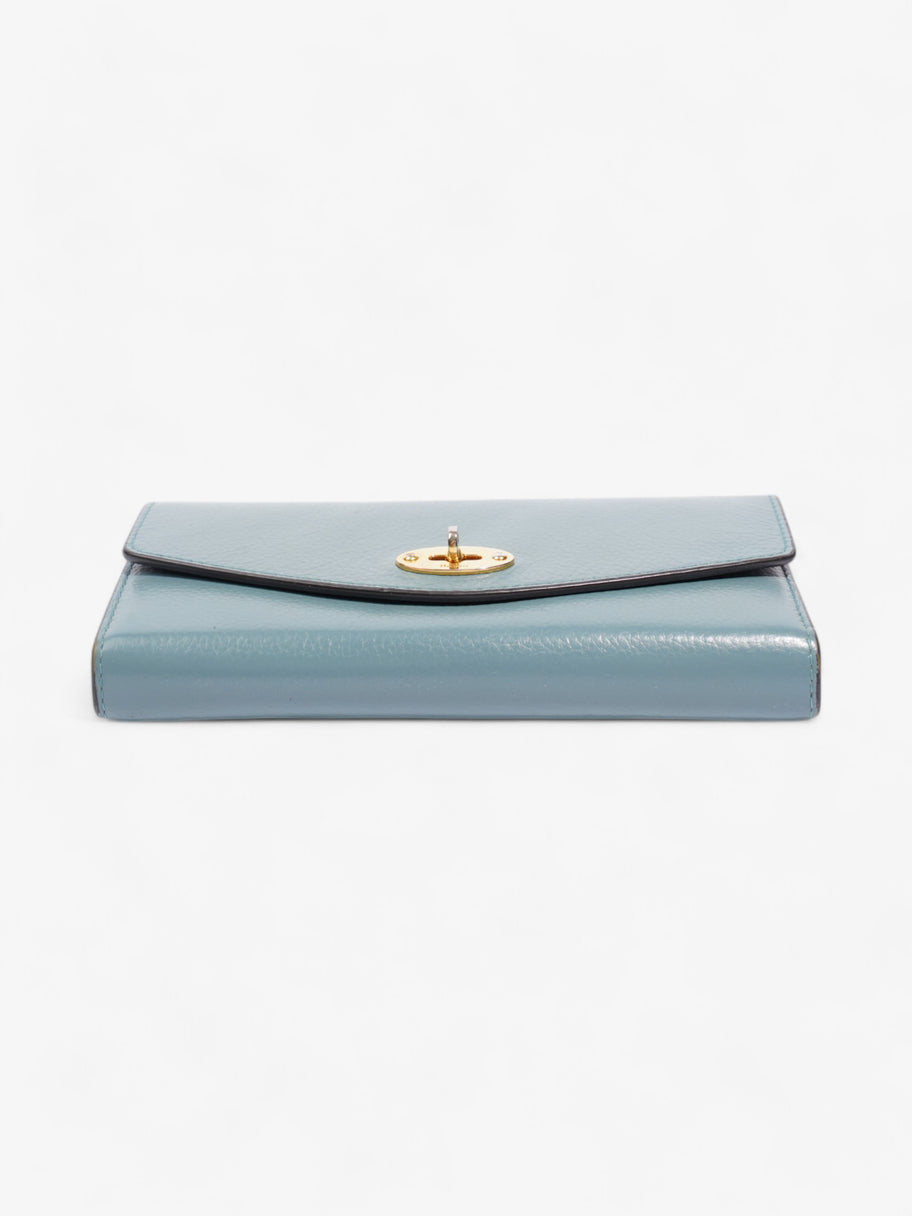 Mulberry Darley Wallet Blue Grained Leather Image 5