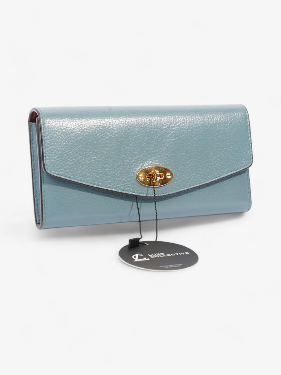 Mulberry Darley Wallet Blue Grained Leather Image 9