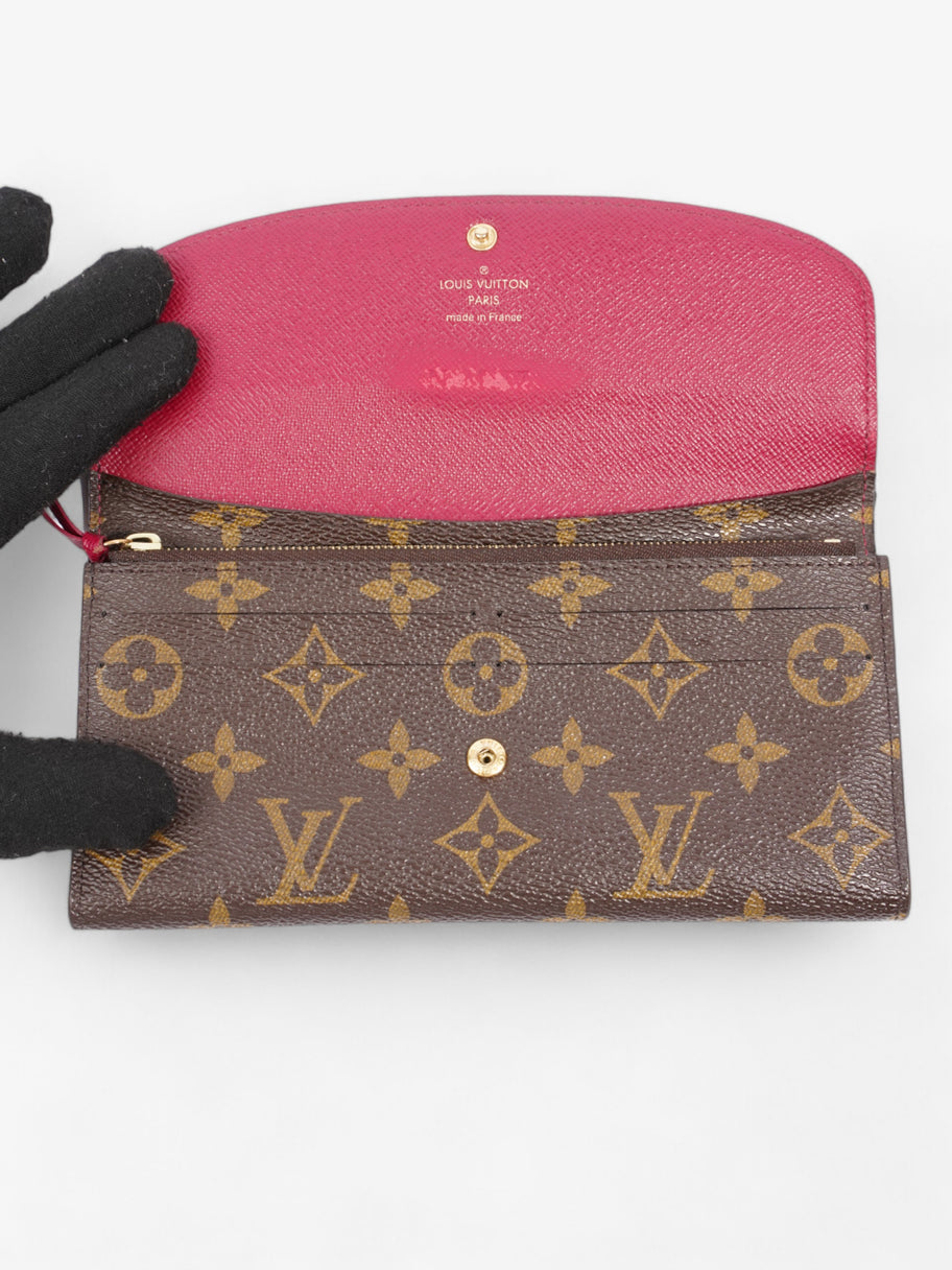 Louis Vuitton Emilie Wallet Monogram Coated Canvas Luxe Collective