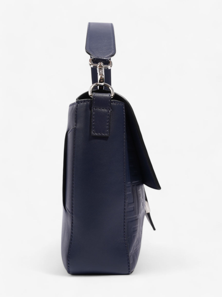 Fendi Baguette Navy Leather Image 5