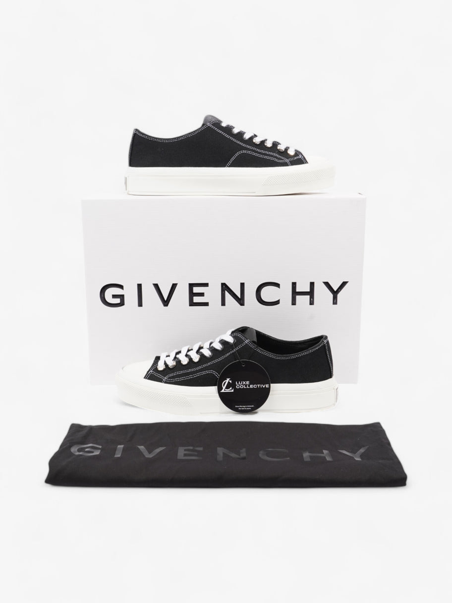 Givenchy City Low-top Sneakers Black / White Canvas EU 39 UK 6 Image 10