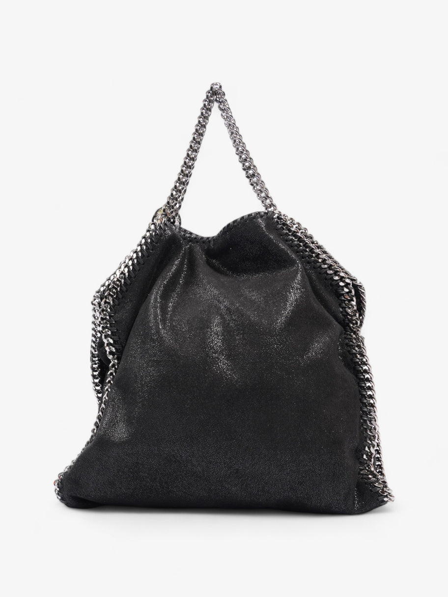 Stella McCartney Falabella Fold Over Tote Black Faux Leather Image 4