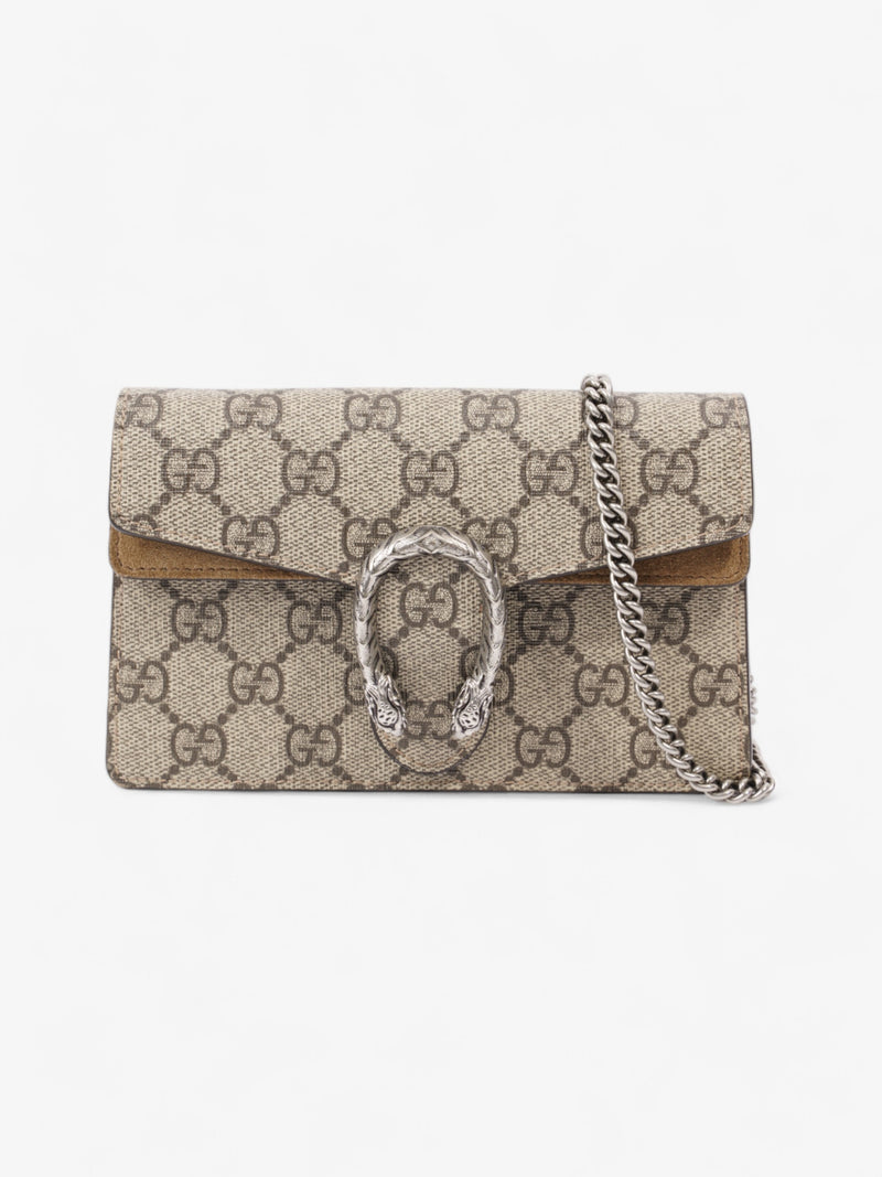  Gucci Dionysus GG Supreme / Beige Coated Canvas Super Mini