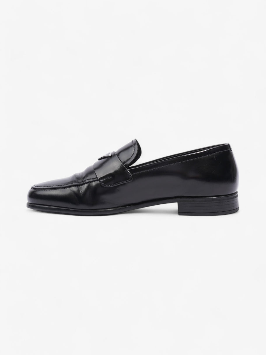 Prada Loafers Black / Silver Leather EU 40.5 UK 6.5 Image 3