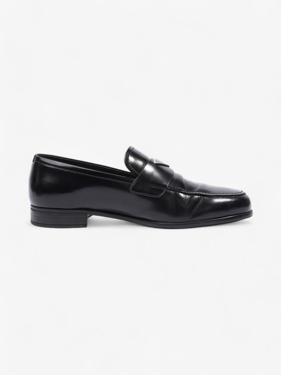 Prada Loafers Black / Silver Leather EU 40.5 UK 6.5 Image 4