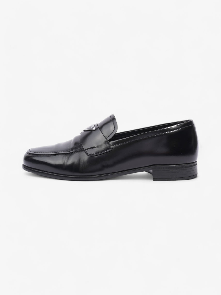 Prada Loafers Black / Silver Leather EU 40.5 UK 6.5 Image 5