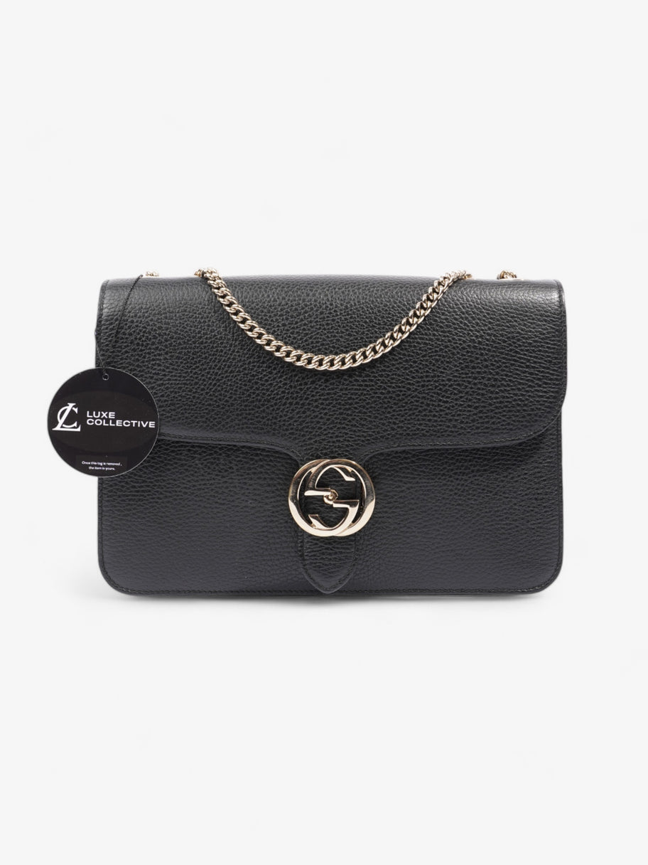 Gucci Interlocking G Bag Black Leather Image 9