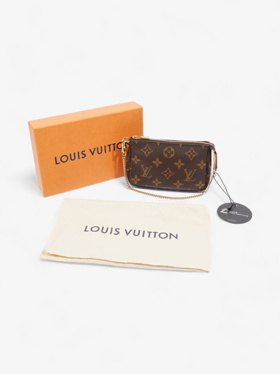 Louis Vuitton Mini Pochette Accessoires Monogram Coated Canvas Image 8