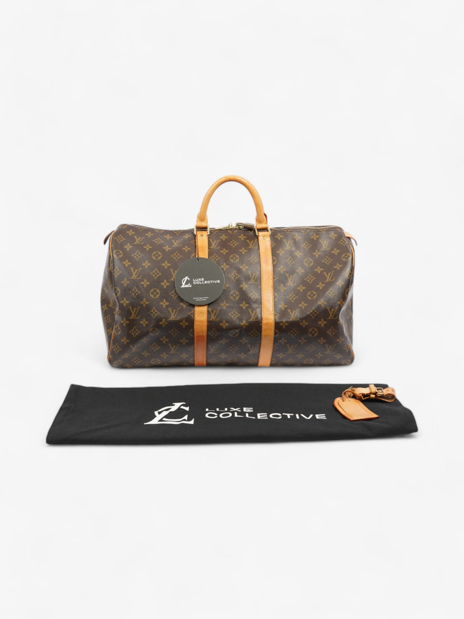 Louis Vuitton Keepall Monogram Coated Canvas 50 Luxe Collective