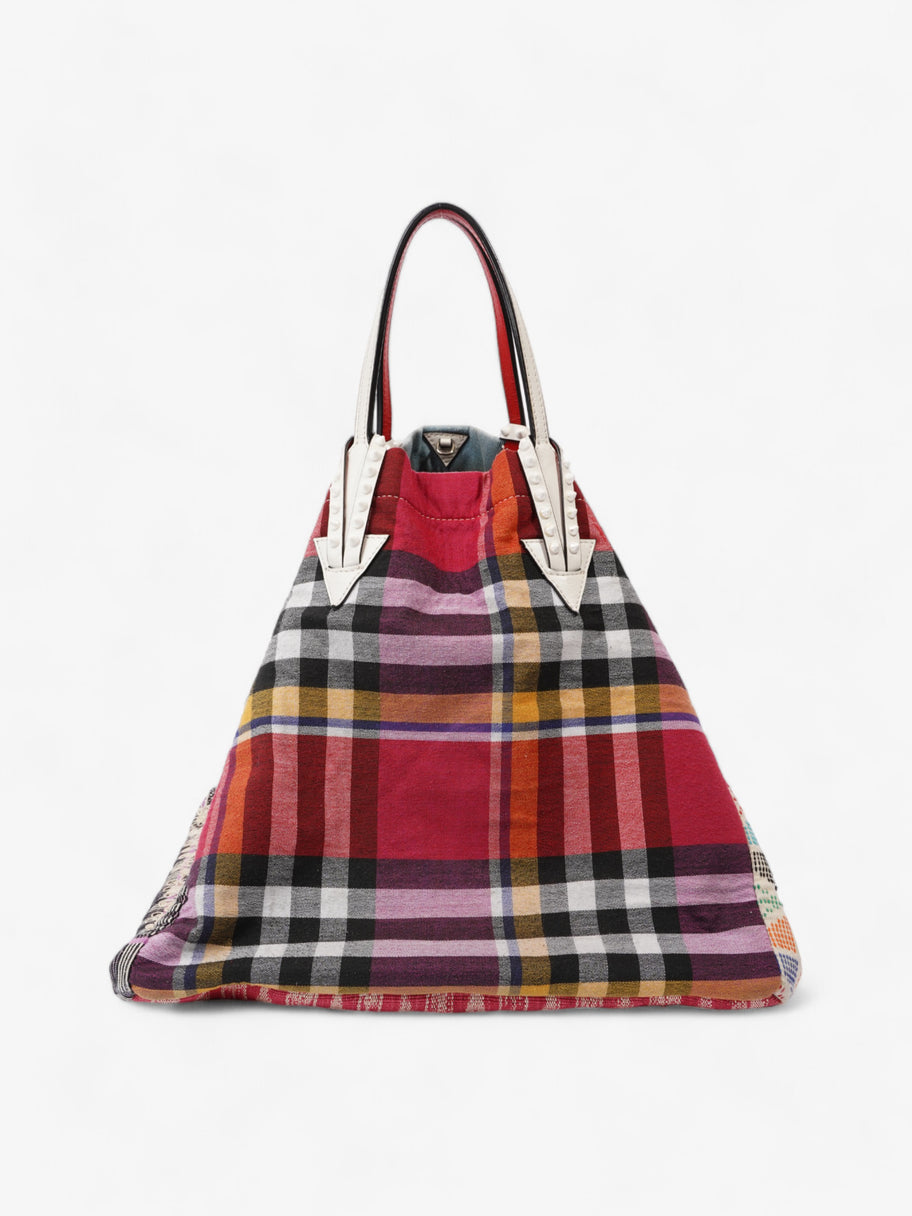 Christian Louboutin Manilacaba Tote Multicoloured Denim Luxe Collective