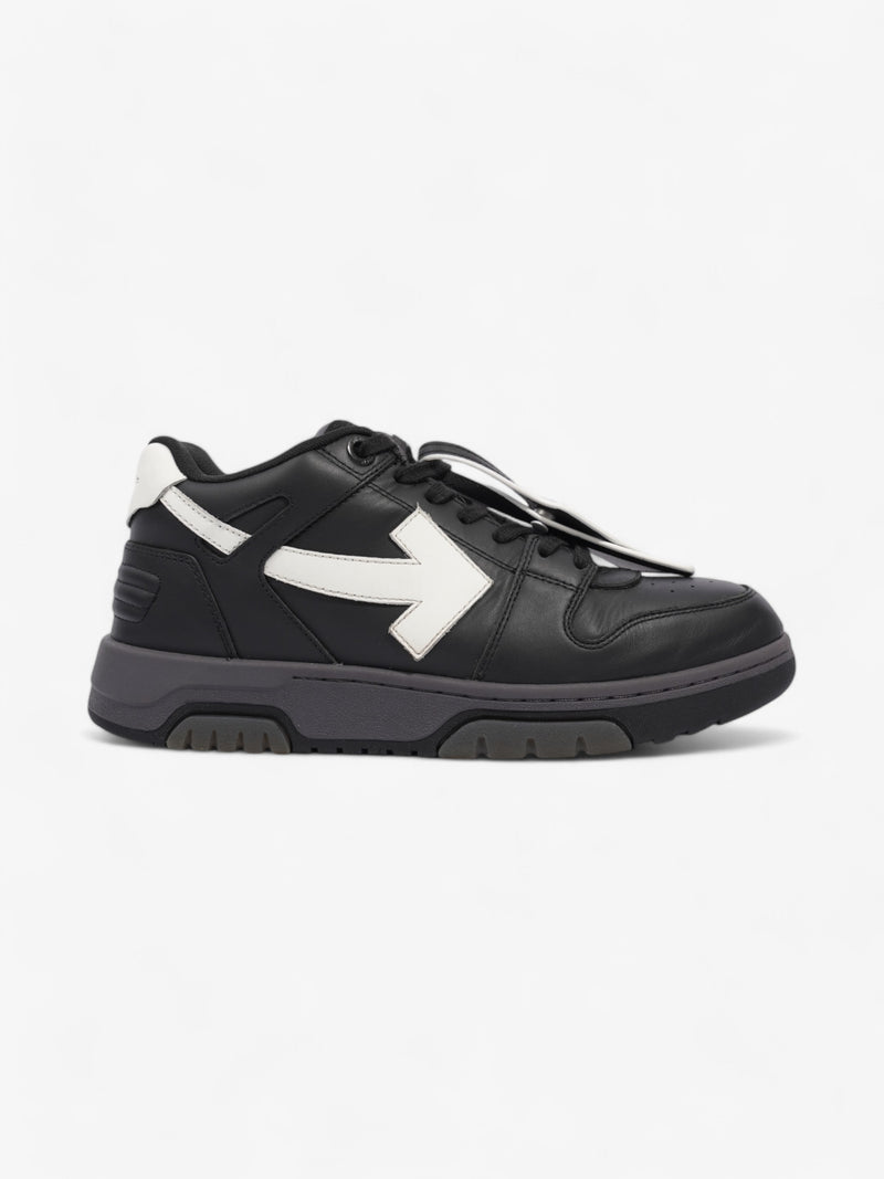  Off White Out Of Office Sneakers Black / White Leather EU 41 UK 8