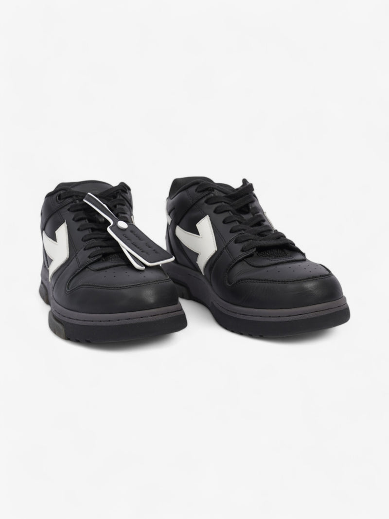  Off White Out Of Office Sneakers Black / White Leather EU 41 UK 8