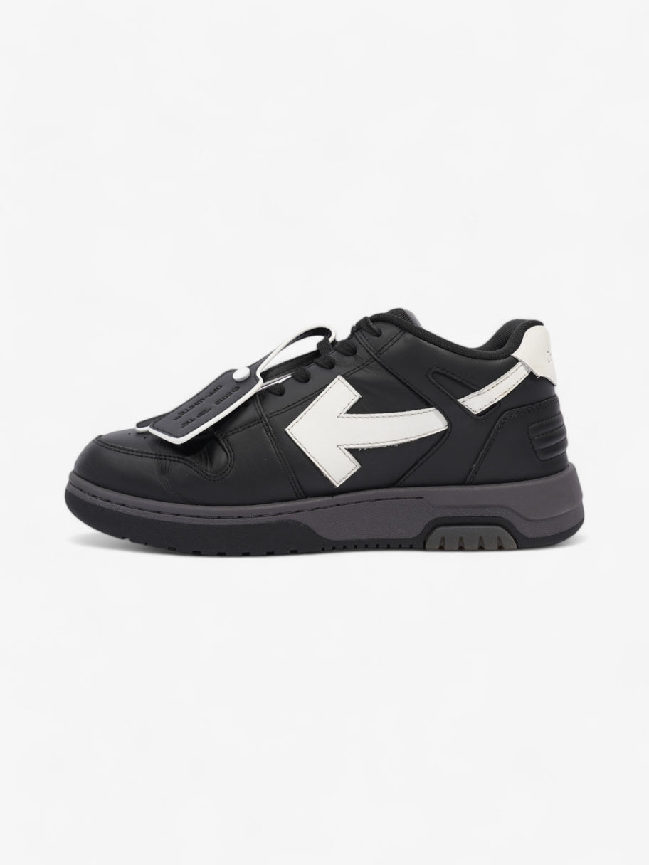 Off White Out Of Office Sneakers Black / White Leather EU 41 UK 8 Image 3