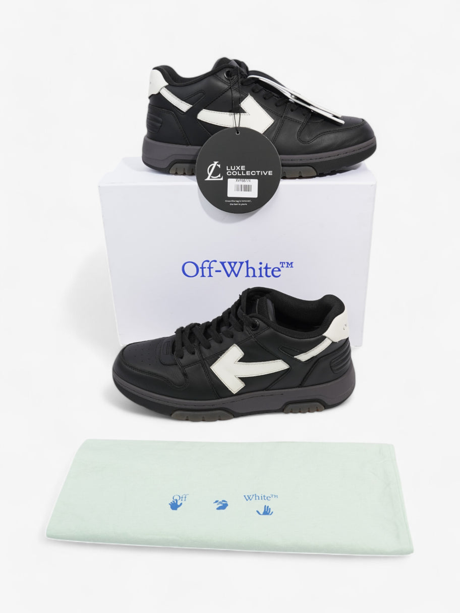 Off White Out Of Office Sneakers Black / White Leather EU 41 UK 8 Image 8