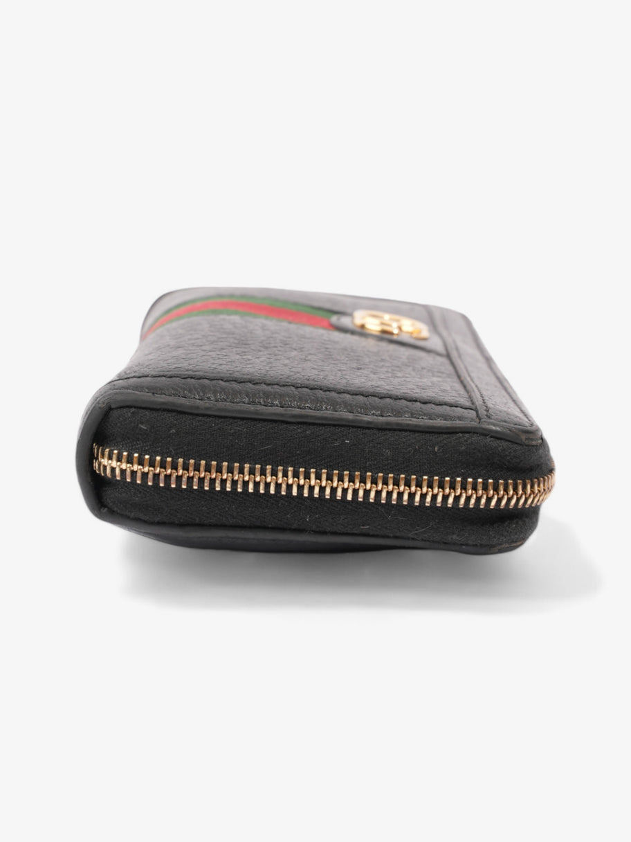 Gucci Continental Wallet Black / Red / Green Leather Image 3