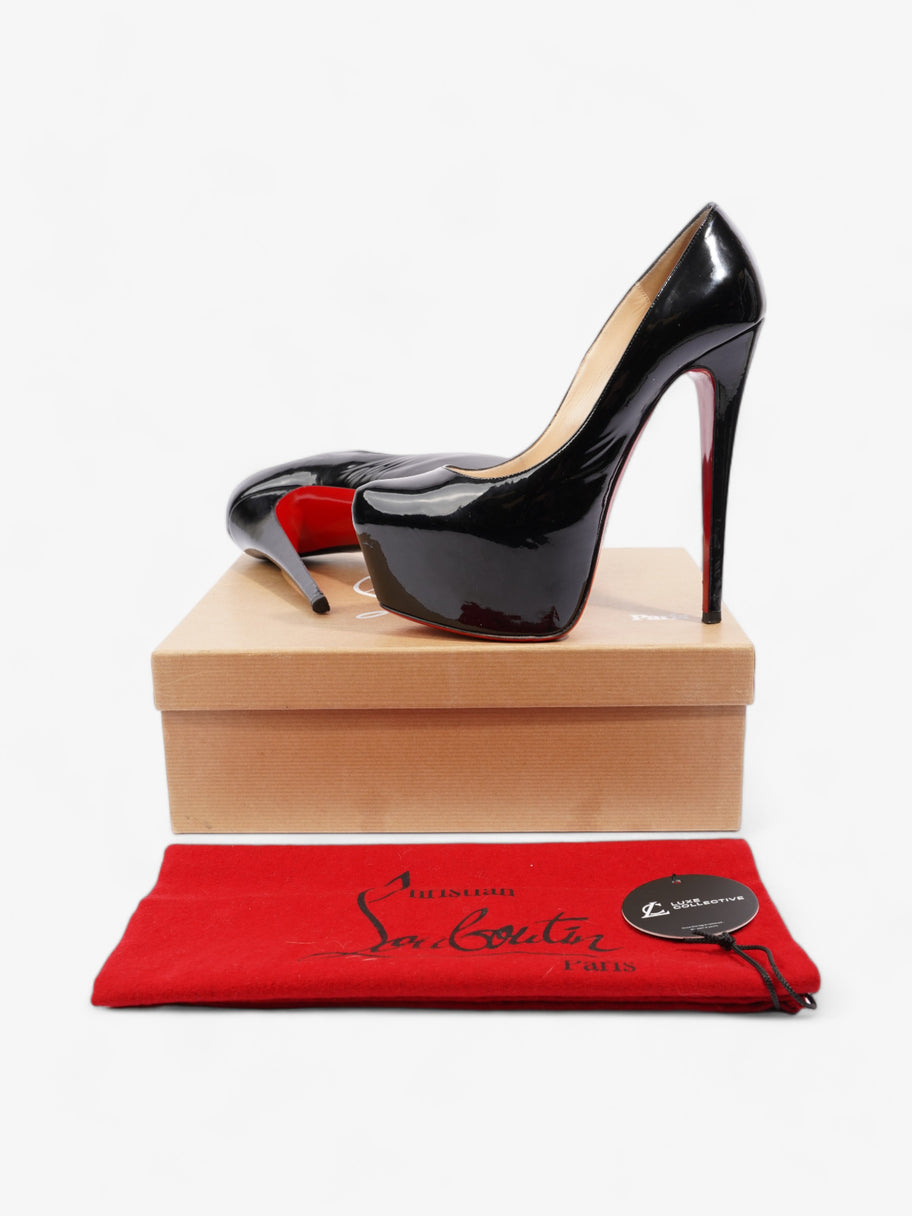 Christian Louboutin Daffodile 160mm Black Patent Leather EU 38 UK 5 Image 10